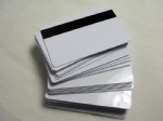 White Magnetic Stripe Card